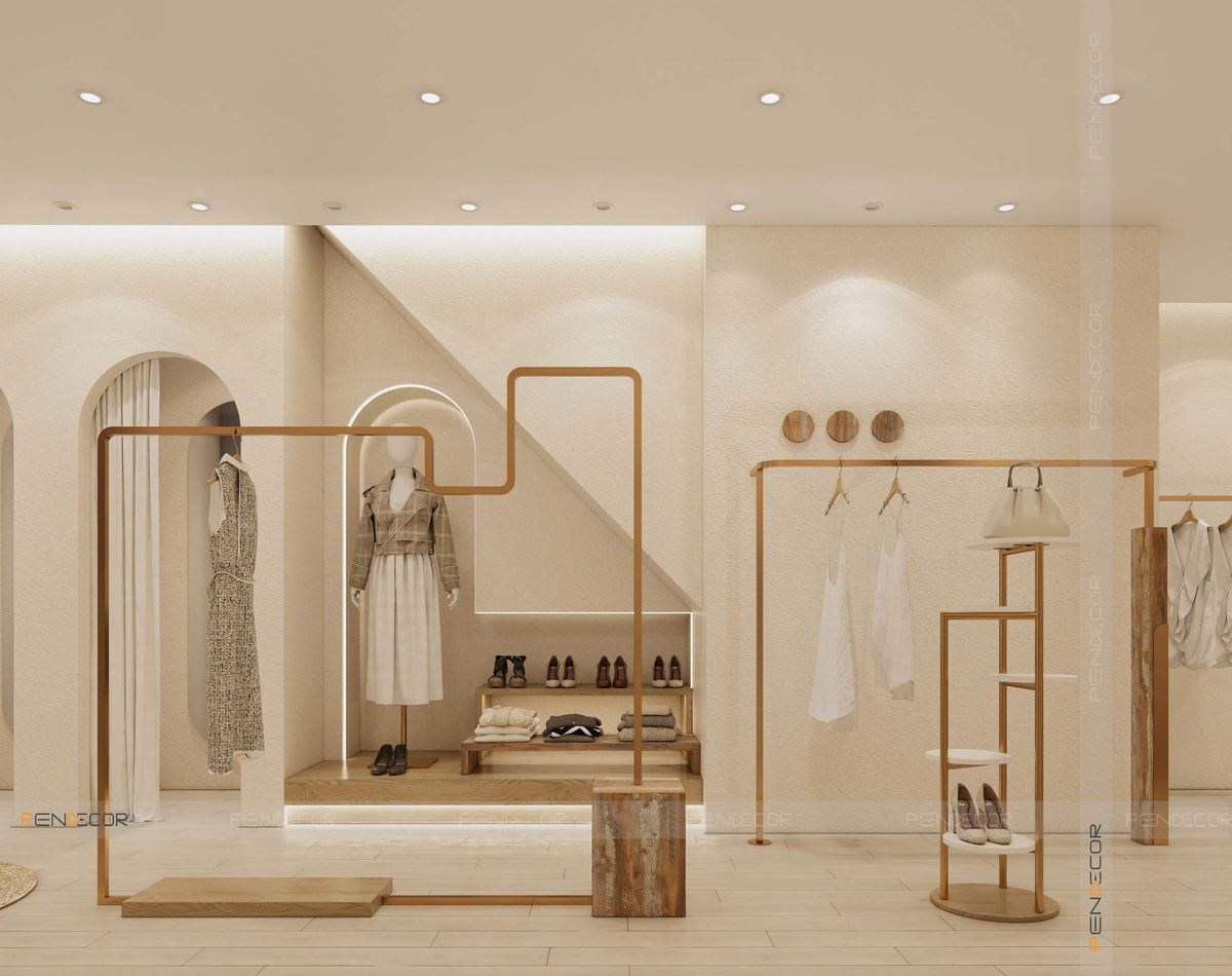 giá treo đồ inox cho shop thời trang