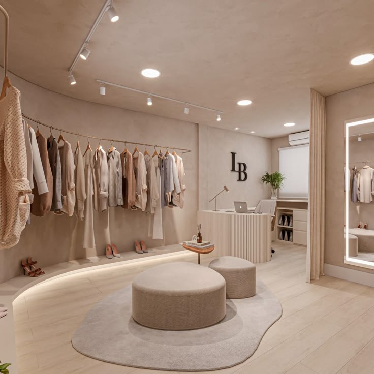 thi công hệ thống treo đồ thời trang